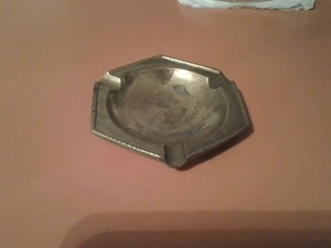 Vintage solid brass  ashtray - Picture 1 of 3