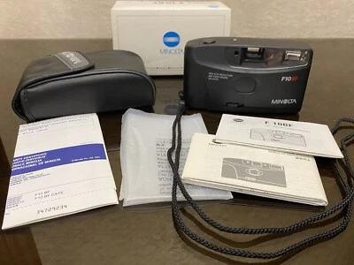 Minolta F10 BF 35mm Point & Shoot Film Camera - Image 1 of 4