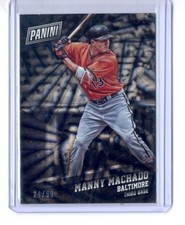 2017 Panini Black Friday Manny Machado Wedges Refractor Parallel #24/50