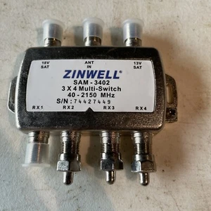 Zinwell Sam-3402 3 X 4 Multi-switch 40-2150 MHz - Picture 1 of 2