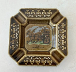 Vintage Wade Irish Porcelain - Irish Jaunting Car Ashtray - Made In Ireland - Picture 1 of 4