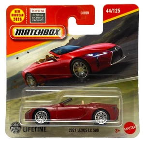 2021 Lexus LC 500 Red Matchbox MBX Road Trip 2025 MB1504 1/64 JBR13 - Picture 1 of 1