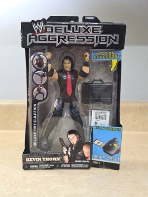 Maletín de lanzamiento Jakks WWE Deluxe Aggression Kevin Thorn Serie 9 Foto 1 de 4