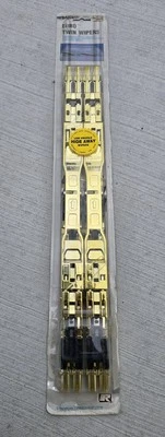 Vtg KOKOMO RALLY Hot Waves Gold Twin Beam Truck Wiper Arms 16" Pair 90's  - Image 1 of 4