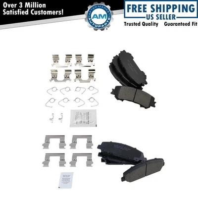 Brake Pads Ceramic Fits 2017-2021 Nissan TITAN - Image 1 of 4