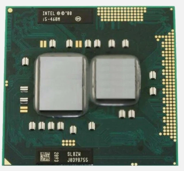 Intel Core i5-460M 2.53 GHz SLBZW Dual-Core Socket PGA988 Laptop CPU Procossor - Image 1 of 1