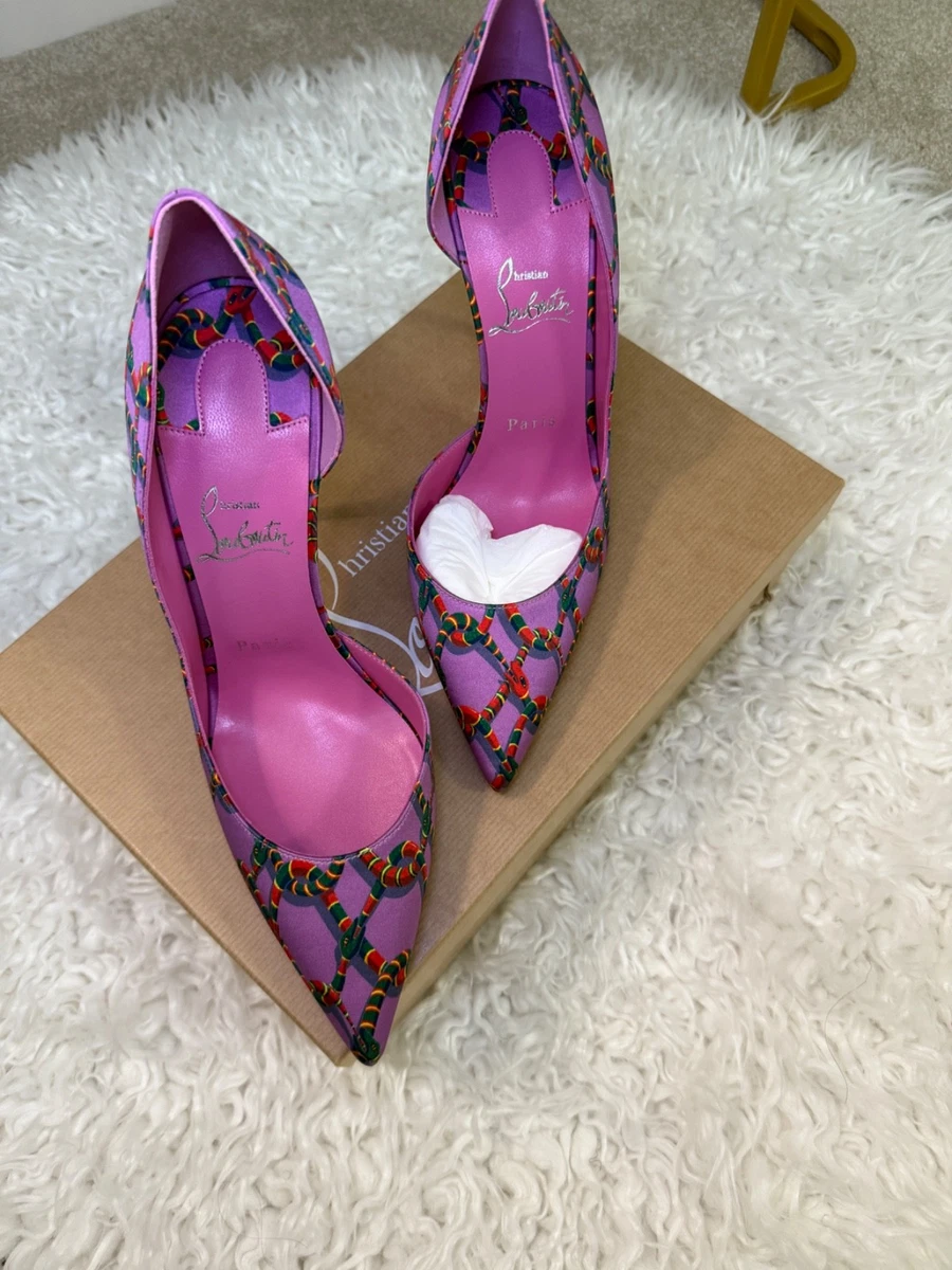 Christian Louboutin Snake High (3-3.9 in) Heel Height Heels for