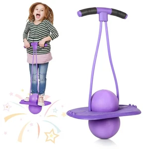 Pogo Ball for Kids,Jumping Toy for Ages 5+, Pogo Stick Alternative with Handle - Picture 1 of 7