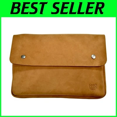 Old Tobacco Leather Document Folder - Image 1 of 4