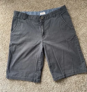 Boys Cat And Jack Flat Front Short Sz 16 charcoal/ gray - Picture 1 of 5