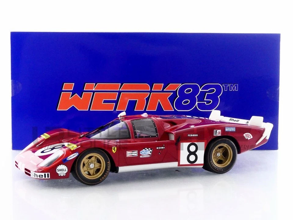 WERK 83 1/18 - FERRARI 512S - 24H LE MANS 1970 W18053003 - Image 1 of 1