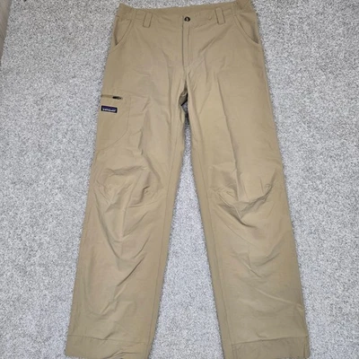 PANTALONES PATAGONIA ROCK GUIDE HOMBRE 34X32 BEIGE TOSTADO TECH CARGO LIGEROS Foto 1 de 4