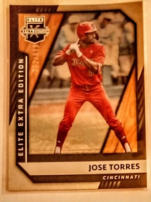 2021 Panini Elite Extra Edition Jose Torres #89/999 (RC) Nm-Mt - Image 1 of 2