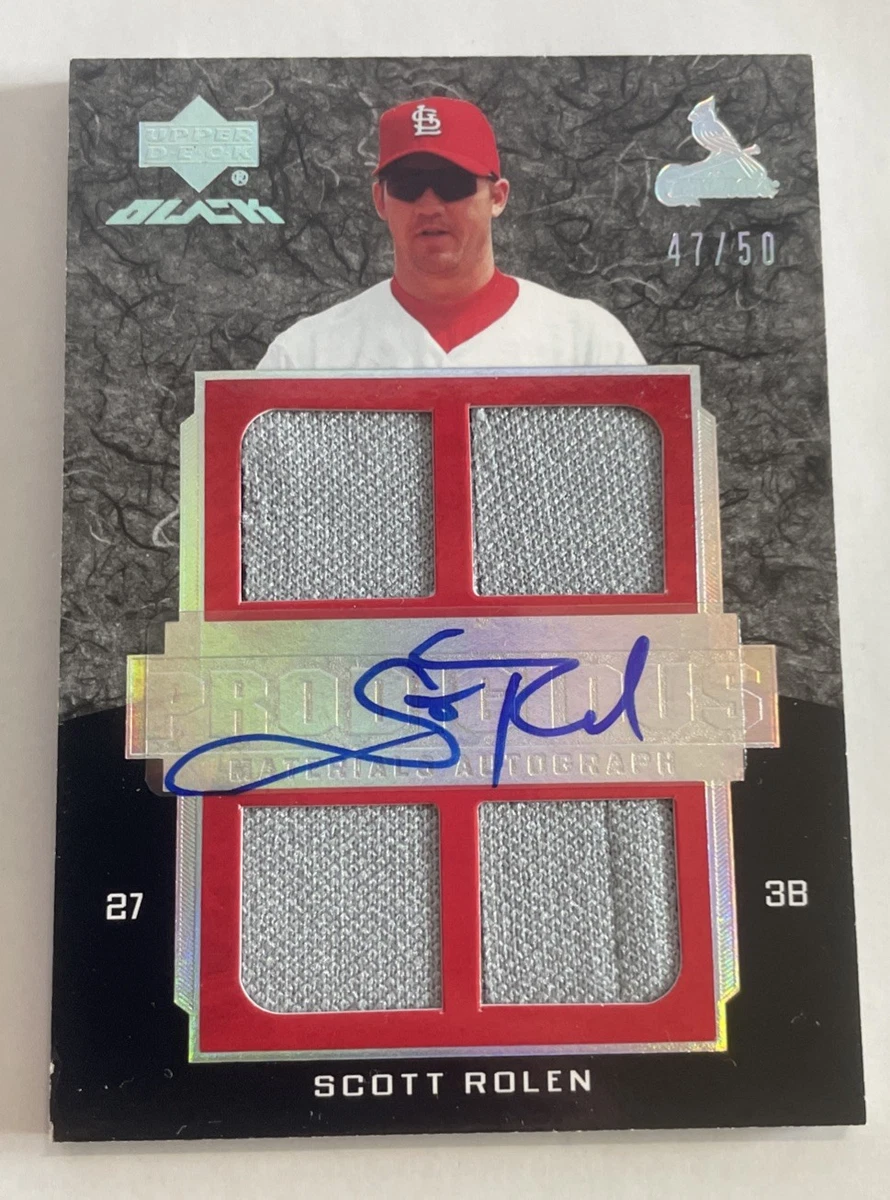 Scott Rolen Baseball Serial Numbered Trading Cards & Accessories