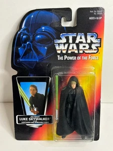 Hasbro Star Wars Power Of The Force Jedi Knight Luke Skywalker Action Figure NM - Picture 1 of 4