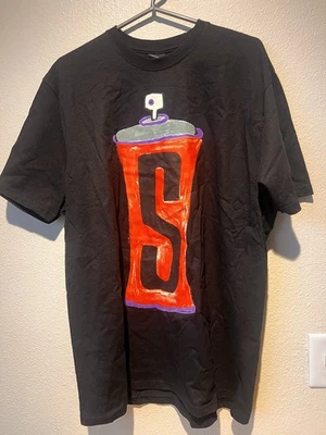 Stussy "высокий глянец" короткий рукав футболка размер: L подержанный отличном состоянии - Изображение 1 из 4