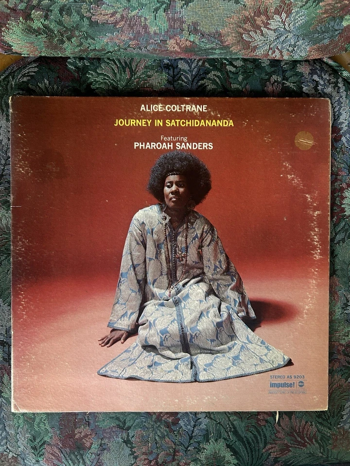 ALICE COLTRANE Journey In Satchidananda IMPULSE 1st pressing Pharoah Sanders - Image 1 of 4