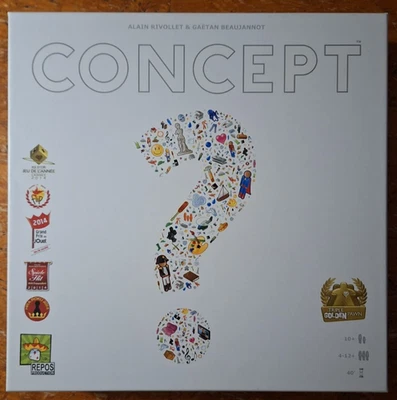 Concept Familienspiel - Brettspiel - Kennerspiel des Jahres 2023 - WIE NEU - Bild 1 von 4