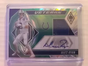 2022 Phoenix Veteran Autogramm Trikot Aufnäher Matt Ryan #VAM-MR 2/10 Colts - Bild 1 von 2