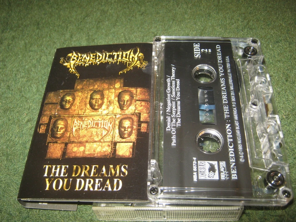 Benediction - The Dreams You Dread (cassette) - Изображение 1 из 4