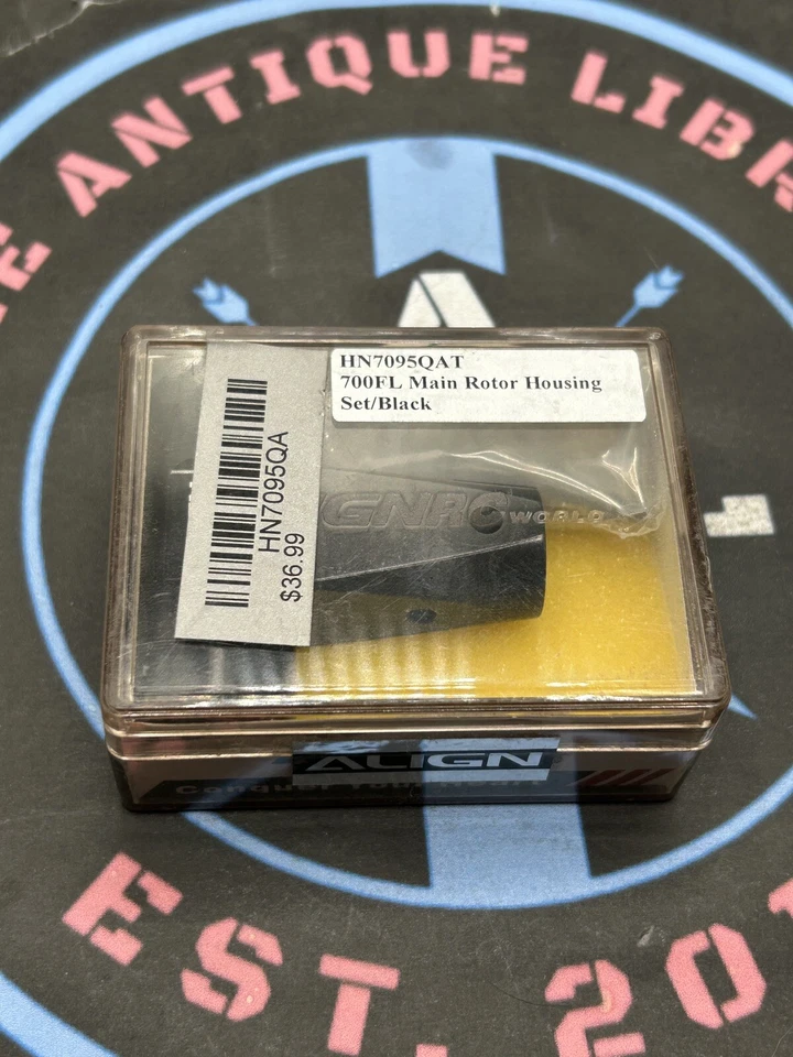 Align HN7095QAT 700 FL Main Rotor Housing Set/Black - Image 1 of 1