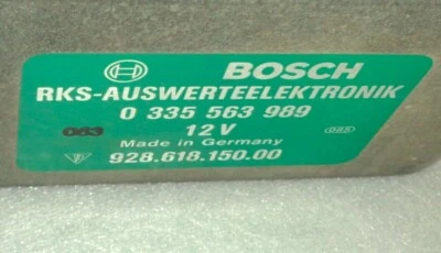 Unidad de control de monitoreo de presión de neumáticos PORSCHE 928 S4 GT GTS RDK TPMS—OEM Bosch Foto 1 de 4