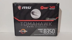 NOWY! Płyta główna do gier MSI AMD Ryzen B350 TOMAHAWK ATX - Desktop 2000 Ready - Zdjęcie 1 z 12