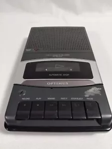 Optimus Portable Cassette Tape Recorder CTR-111 14-1117 Untested Parts or Repai - Picture 1 of 9
