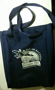 Travel Bag PAN AM REUNION BALTIMORE 2001 Birthplace of the Flying Clippers (329) - Picture 1 of 2