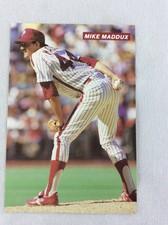 1989 Philadelphia Phillies Team Issue TastyKake Photo Card-Mike Maddux