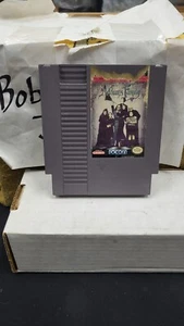 THE ADDAMS FAMILY NINTENDO NES VIDEO GAME NO BOX OR MANUAL - Picture 1 of 7