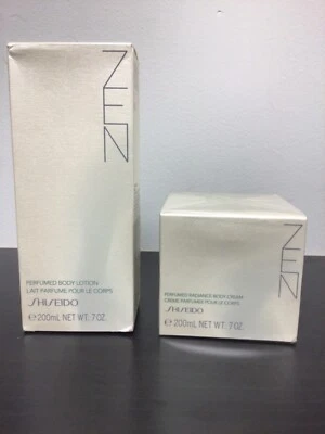 Loción o crema corporal perfumada Shiseido Zen 200 ml./ 7 oz. ¡Nuevo en caja difícil de encontrar! Foto 1 de 2