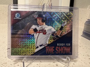 2019 Bowman - Ready for the Show Chrome Mojo Refractor #RFTS-7 Austin Riley