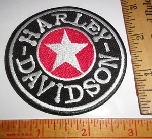 Harley "Star" patch vintage HD motorcycle collectible old biker vest emblem - Picture 1 of 1