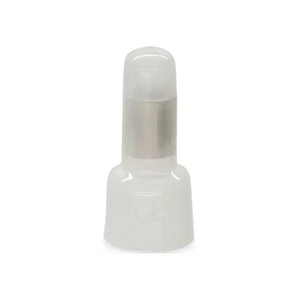 Conectores de tapa de engarce aislados de nailon Megatronix CC22 calibre 22-18 naturales 100 piezas - Imagen 1 de 1