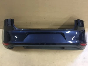 VW e-Golf Golf 7 Komplett Hinten Stoßstange 4xPDC Rear Bumper Lapiz Blue - Bild 1 von 10