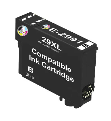 Black Ink Cartridges for Epson XP-255 XP-257 XP-352 XP-355 XP-452 XP-455 - Image 1 of 4