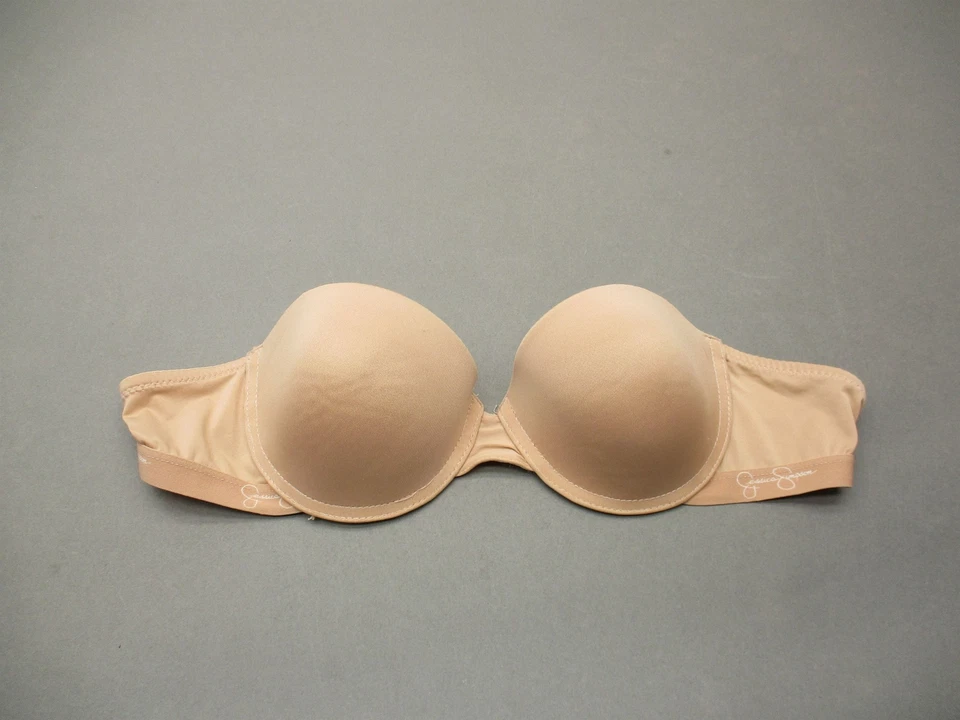36B Jessica Simpson голая на косточках с подкладкой назад застежка без бретелек Demi бюстгальтер 2H - Изображение 1 из 4