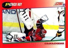 1991-92 Score Canadian English #75 Patrick Roy