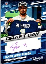 2023 PANINI PRESTIGE DRAFT DAY SIGNATURE #DDS-JSN JAXON SMITH-NJIGBA AUTO