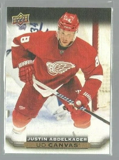 2015-16 Upper Deck Canvas #C152 Justin Abdelkader (ref 92784) - Image 1 of 1