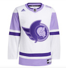adidas - NHL Ottawa Senators Hockey Fights Cancer Jersey 46
