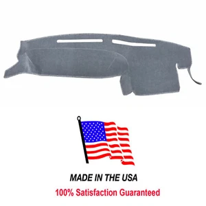 Gray Carpet Dash Mat Compatible with 1995-2002 Isuzu Trooper Dash Cover USA MADE - Picture 1 of 11