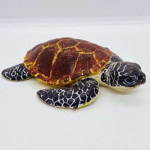 Terra Maison Battat Tortuga Marina Vida Acuática Plástico Tortuga Océano Figura 5" - Imagen 1 de 9