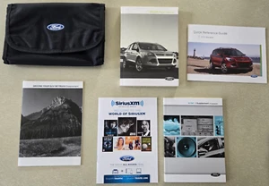 OEM Original 2016 Ford Escape Owners Manual w/ Supplements & Black Cloth Holder - Picture 1 of 5
