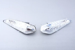 Pair front turn signals clear right left front BMW R1200RT / SE 2005-2009 - Picture 1 of 5