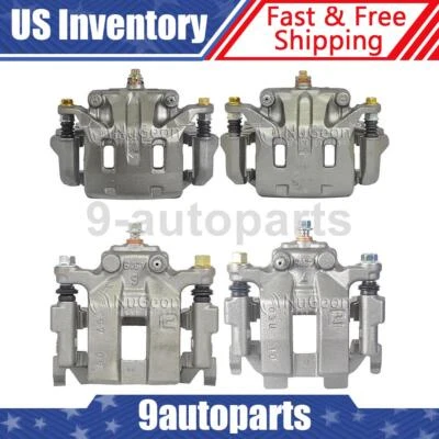 4 шт передних задних суппортов дискового тормоза с кронштейном для 2011 2012 INFINITI M37 - Изображение 1 из 4