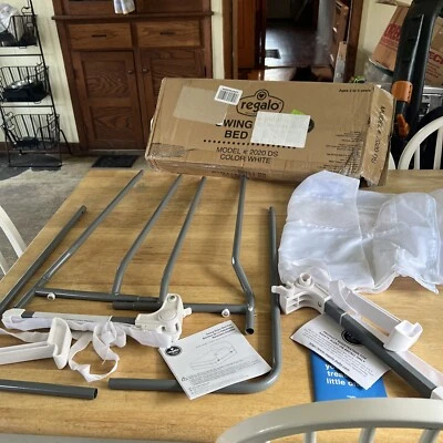 Riel de cama oscilante Regalo blanco 43" de largo - Modelo: 2020 DS de 2 a 5 años Foto 1 de 4