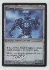 2010 Magic: The Gathering - Scars of Mirrodin Foil Neurok Replica #186 0w6
