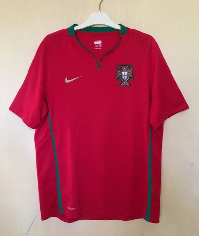 PORTUGAL NATIONAL 2008 2009 2010 HOME FOOTBALL JERSEY CAMISETA SOCCER SHIRT Cover